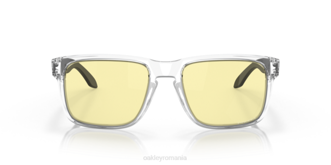 Oakley lentile de gaming prizm, cadru transparent colecție de jocuri holbrook (low bridge fit). ochelari 620J257