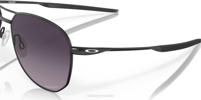 Oakley lentile gradient gri prizm, rama neagra satinata contrail ochelari 620J424