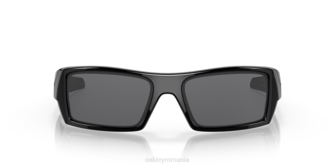 Oakley lentile gri, cadru negru lustruit Canistră de benzină ochelari 620J313