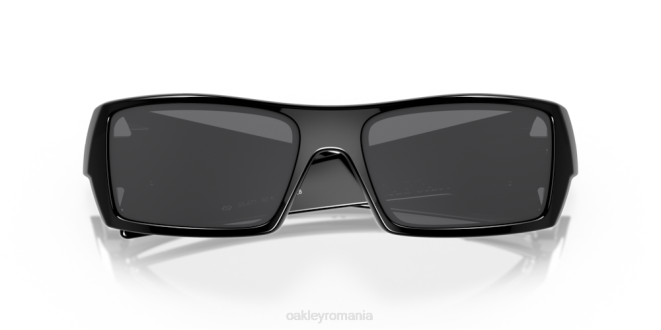 Oakley lentile gri, cadru negru lustruit Canistră de benzină ochelari 620J313
