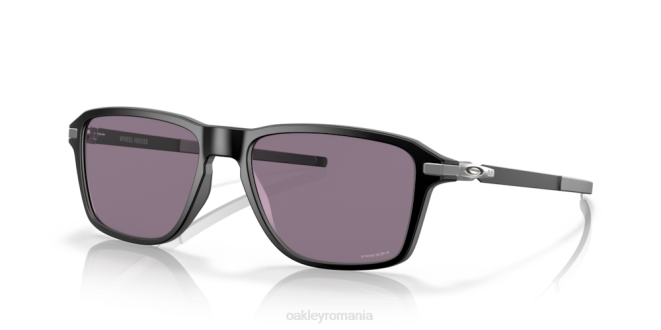 Oakley lentile gri prizm, rama neagra satinata casă de roată ochelari 620J1036