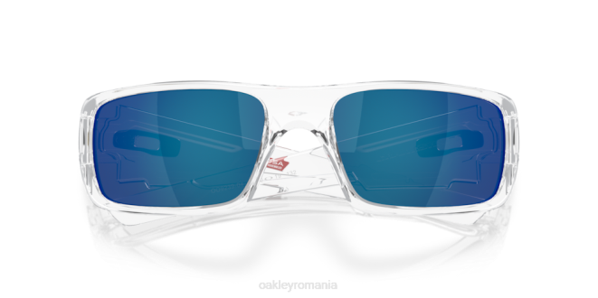 Oakley lentile ice iridium, cadru transparent lustruit arbore cotit ochelari 620J251