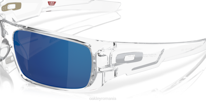 Oakley lentile ice iridium, cadru transparent lustruit arbore cotit ochelari 620J251