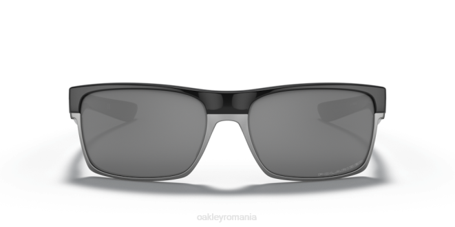 Oakley lentile polarizate cu iridiu negru, cadru negru lustruit două fețe (potrivire cu punte joasă) ochelari 620J846