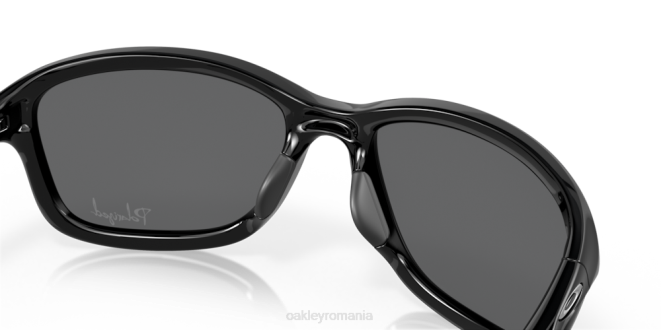 Oakley lentile polarizate cu iridiu negru, cadru negru lustruit e de neoprit ochelari 620J357