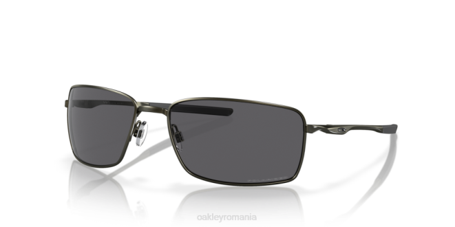 Oakley lentile polarizate gri, rama din carbon fir pătrat ochelari 620J495