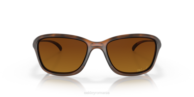 Oakley lentile polarizate maro gradient, rama broasca testoasa maro mat e de neoprit ochelari 620J355