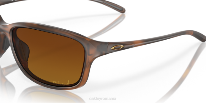 Oakley lentile polarizate maro gradient, rama broasca testoasa maro mat e de neoprit ochelari 620J355
