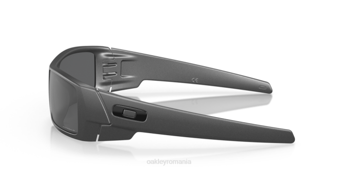 Oakley lentile polarizate prizm negre, rama din otel Canistră de benzină ochelari 620J316