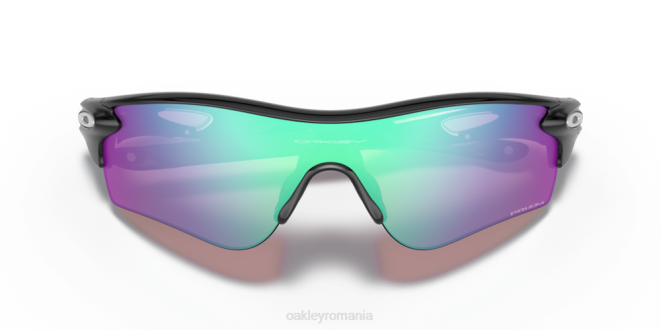 Oakley lentile prizm golf, cadru negru lustruit cale de blocare radar (potrivire joasă a podului) ochelari 620J700
