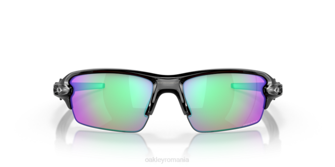 Oakley lentile prizm golf, cadru negru lustruit flak 2.0 (podență joasă) ochelari 620J863