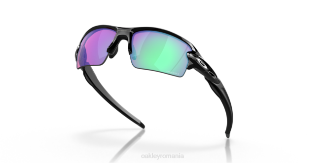 Oakley lentile prizm golf, cadru negru lustruit flak 2.0 (podență joasă) ochelari 620J863