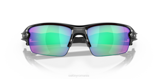 Oakley lentile prizm golf, cadru negru lustruit flak 2.0 (podență joasă) ochelari 620J863