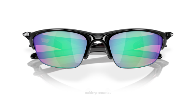Oakley lentile prizm golf, cadru negru lustruit jumătate de jachetă 2.0 (podeală joasă) ochelari 620J681