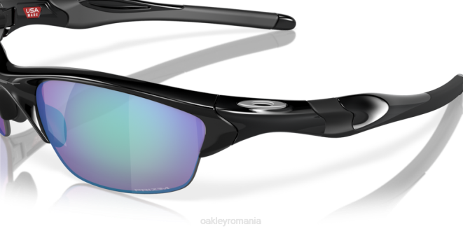 Oakley lentile prizm golf, cadru negru lustruit jumătate de jachetă 2.0 (podeală joasă) ochelari 620J681