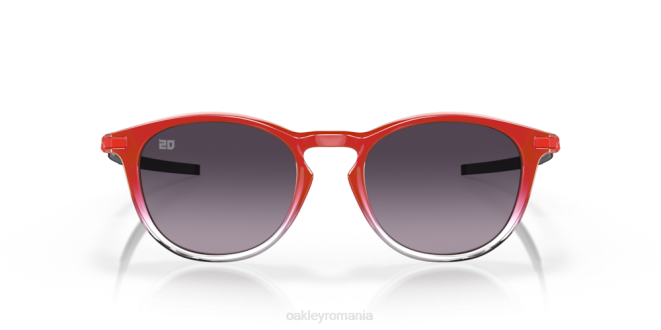Oakley lentile prizm gri gradient, cadru roșu decolorat colectia pitchman r fabio quartararo ochelari 620J294