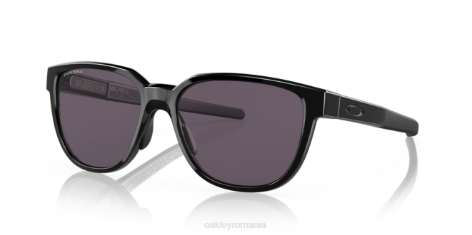 lentile prizm gri, rama neagra lustruita