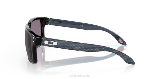 Oakley lentile prizm gri, rama neagra lustruita colecția de înaltă rezoluție holbrook ochelari 620J624