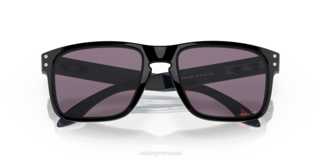 Oakley lentile prizm gri, rama neagra lustruita colecția de înaltă rezoluție holbrook ochelari 620J624