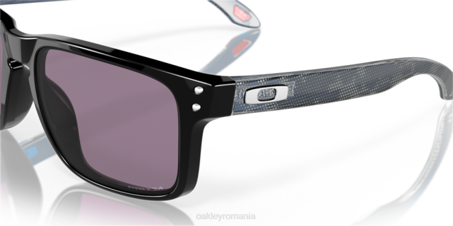 Oakley lentile prizm gri, rama neagra lustruita colecția de înaltă rezoluție holbrook ochelari 620J624