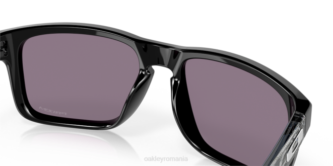 Oakley lentile prizm gri, rama neagra lustruita colecția de înaltă rezoluție holbrook ochelari 620J624