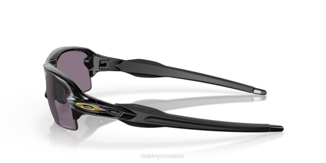 Oakley lentile prizm gri, rama neagra lustruita flak 2.0 (podență joasă) ochelari 620J873