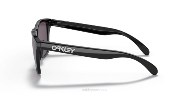 Oakley lentile prizm gri, rama neagra lustruita piei de broasca (podenie joasa) ochelari 620J813