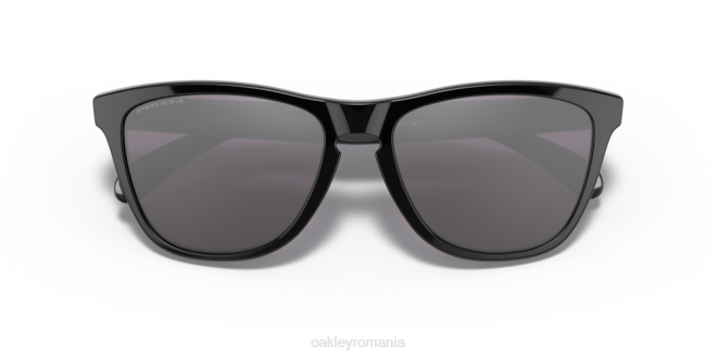 Oakley lentile prizm gri, rama neagra lustruita piei de broasca (podenie joasa) ochelari 620J813