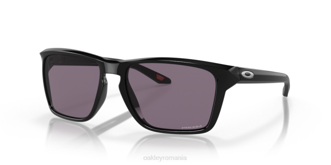 Oakley lentile prizm gri, rama neagra lustruita sylas (potrivire cu punte joasă) ochelari 620J958