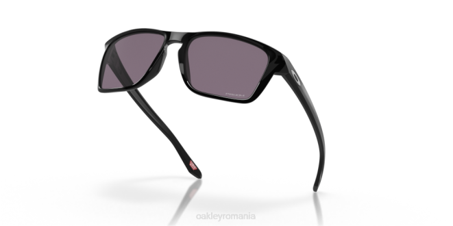 Oakley lentile prizm gri, rama neagra lustruita sylas (potrivire cu punte joasă) ochelari 620J958