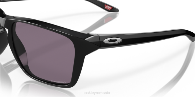 Oakley lentile prizm gri, rama neagra lustruita sylas (potrivire cu punte joasă) ochelari 620J958