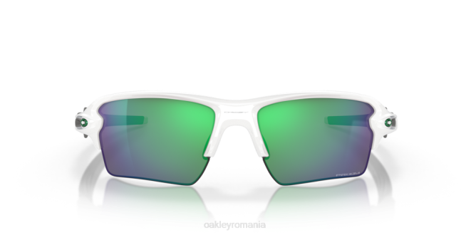 Oakley lentile prizm jade, rama alba lustruita culori echipa flak 2.0 xl ochelari 620J137