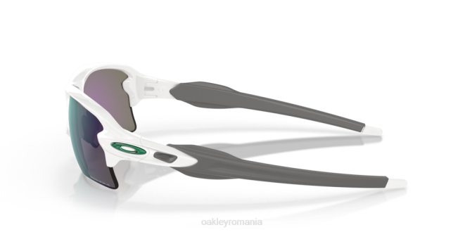 Oakley lentile prizm jade, rama alba lustruita culori echipa flak 2.0 xl ochelari 620J137