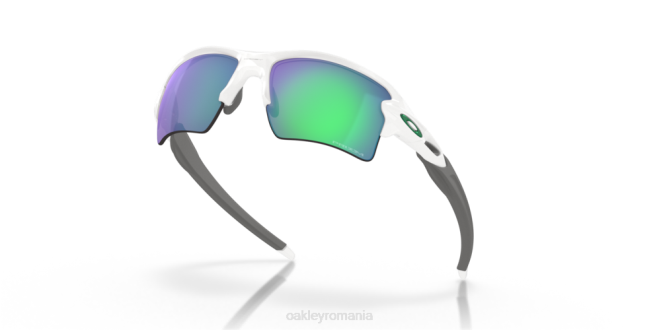 Oakley lentile prizm jade, rama alba lustruita culori echipa flak 2.0 xl ochelari 620J137