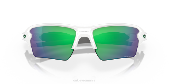 Oakley lentile prizm jade, rama alba lustruita culori echipa flak 2.0 xl ochelari 620J137
