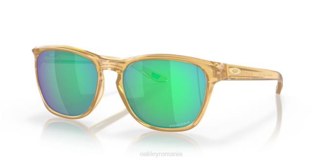 Oakley lentile prizm jade, rama transparenta curry light Manorburn Discover Collection ochelari 620J1097