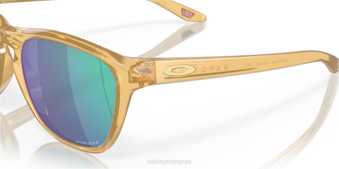 Oakley lentile prizm jade, rama transparenta curry light Manorburn Discover Collection ochelari 620J1097