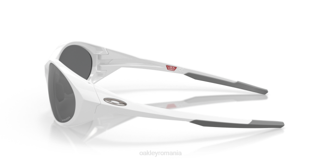 Oakley lentile prizm negre, cadru alb lustruit jacheta ochi redux ochelari 620J952