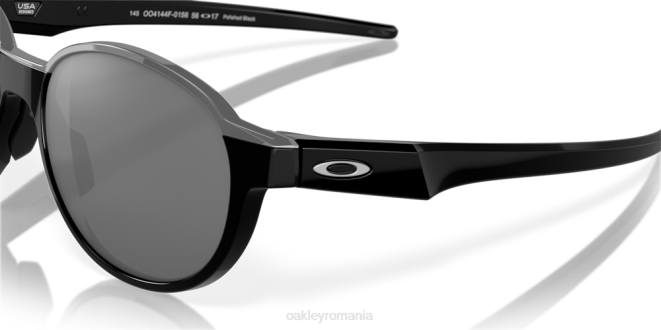 Oakley lentile prizm negre, cadru negru lustruit coinflip (potrivire cu punte joasă) ochelari 620J527