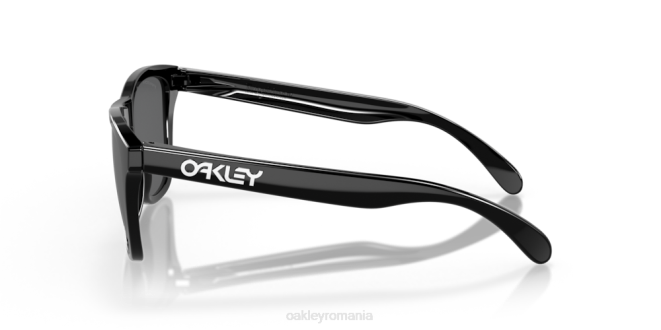 Oakley lentile prizm negre, cadru negru lustruit piei de broasca (podenie joasa) ochelari 620J809