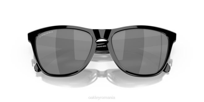 Oakley lentile prizm negre, cadru negru lustruit piei de broasca (podenie joasa) ochelari 620J809