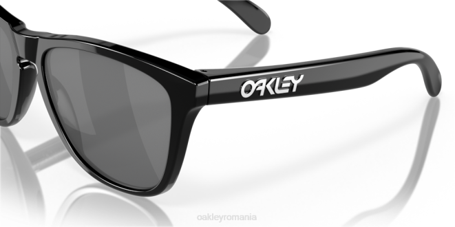 Oakley lentile prizm negre, cadru negru lustruit piei de broasca (podenie joasa) ochelari 620J809