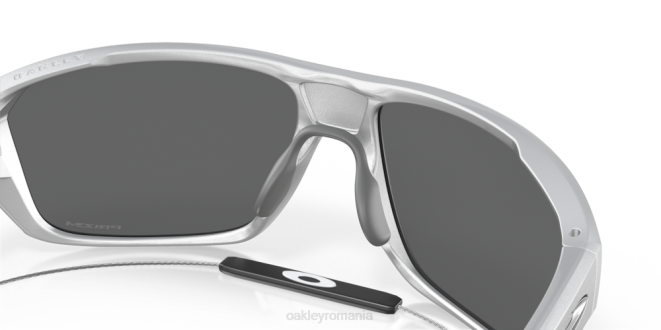 Oakley lentile prizm negre, cadru x-silver colecție split shot x-silver ochelari 620J934
