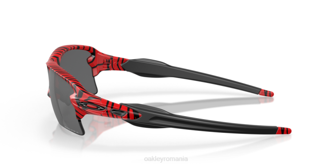 Oakley lentile prizm negre, rama tigru rosu flak 2.0 xl tigru roșu ochelari 620J242
