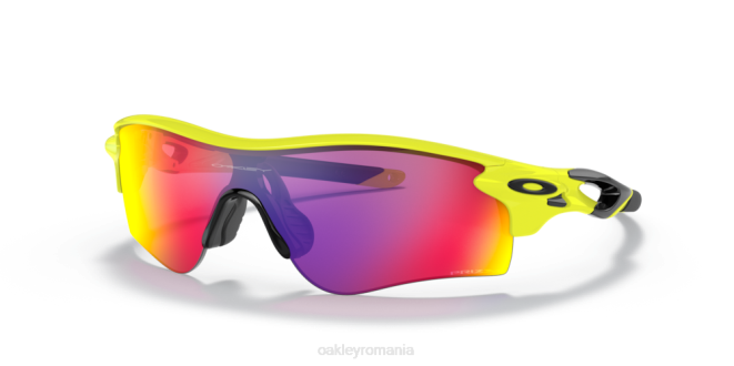 Oakley lentile prizm road, rama galbena minge de tenis calea radarlock (potrivire low bridge) colecție galben neon ochelari 620J724
