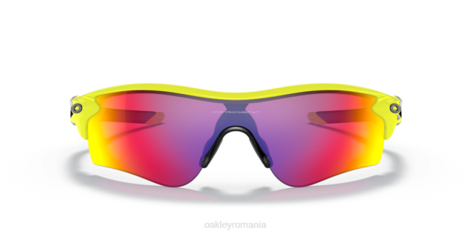 Oakley lentile prizm road, rama galbena minge de tenis calea radarlock (potrivire low bridge) colecție galben neon ochelari 620J724
