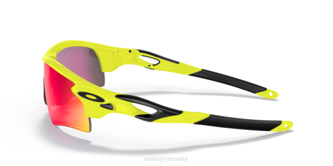 Oakley lentile prizm road, rama galbena minge de tenis calea radarlock (potrivire low bridge) colecție galben neon ochelari 620J724