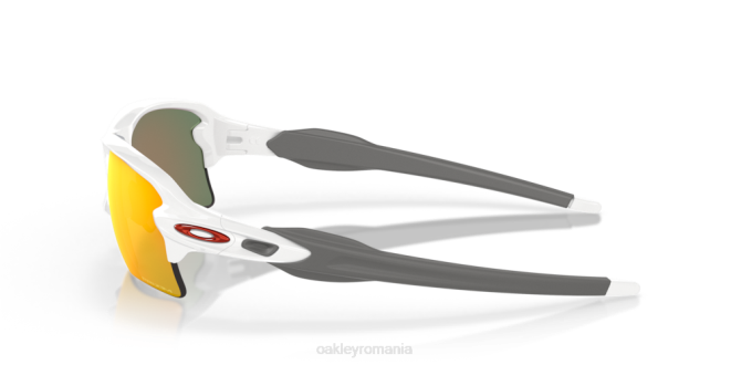 Oakley lentile prizm rubin, rama alba lustruita culori echipa flak 2.0 xl ochelari 620J138