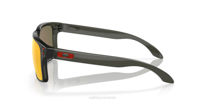 Oakley lentile prizm rubin, rama fum gri Holbrook (potrivire cu punte joasă) ochelari 620J789