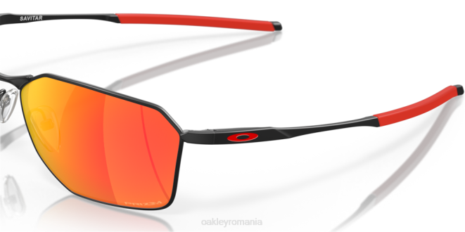 Oakley lentile prizm rubin, rama neagra satinata savitar ochelari 620J543